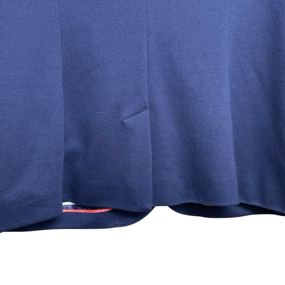 Joules Made In England WMNS Navy Blue 1 Button Business Blazer Jacket Sz US 14 - Picture 10 of 13